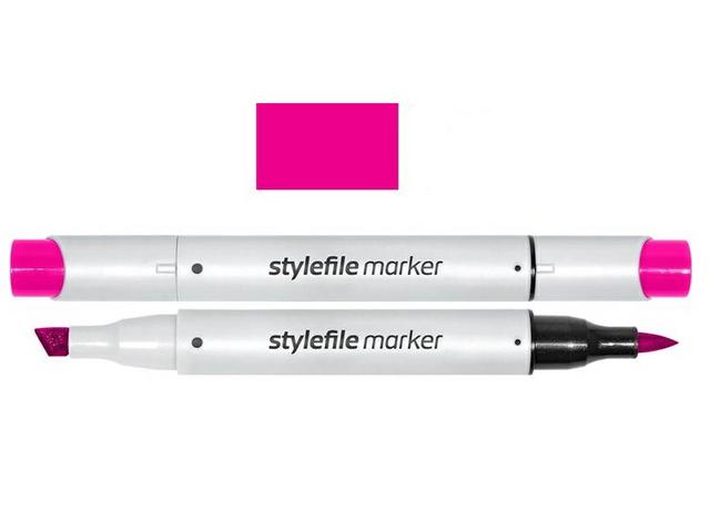 STYLEFILE BRUSH MARKER 458 VIVID REDDISH PURPLE OP=OP 1