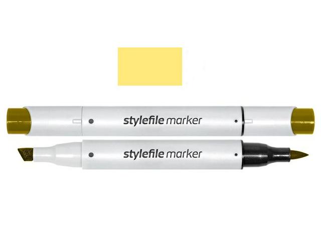 STYLEFILE BRUSH MARKER 156 PASTEL YELLOW OP=OP 1