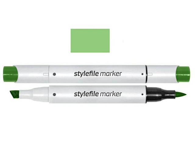 STYLEFILE BRUSH MARKER 672 GRASS GREEN OP=OP 1