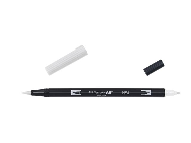 TOMBOW ABT DUAL BRUSH PEN N95 GRAUTON KALT 1 1