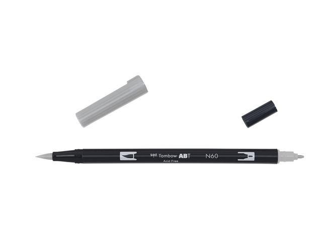 TOMBOW ABT DUAL BRUSH PEN N60 GRAUTON KALT 6 1