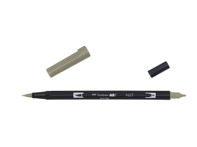 TOMBOW ABT DUAL BRUSH PEN N57 GRAUTON WARM 5 1