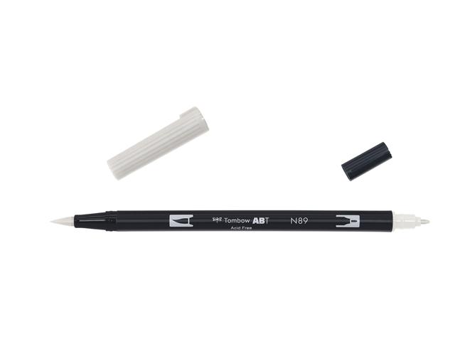 TOMBOW ABT DUAL BRUSH PEN N89 GRAUTON WARM 1 1