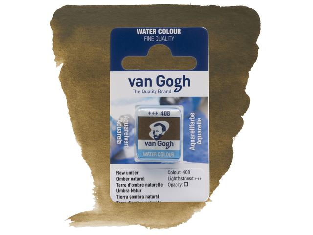 VAN GOGH AQUARELL 1/2 NÄPFCHEN 408 UMBRA NATUR 1