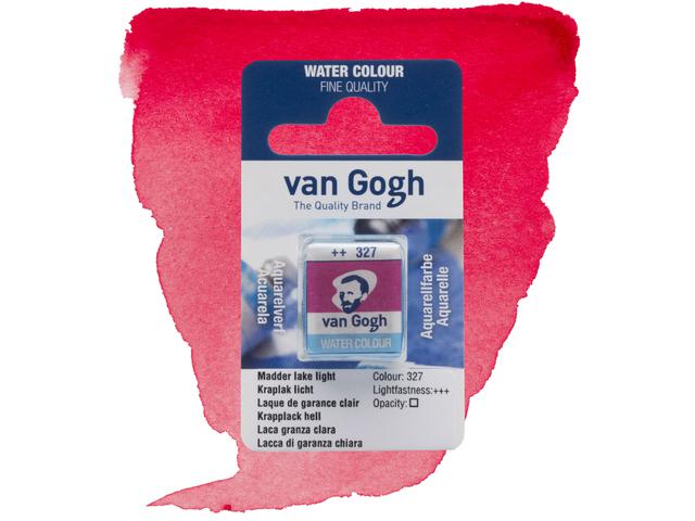 VAN GOGH AQUARELL 1/2 NÄPFCHEN 327 KRAPPLACK HELL 1