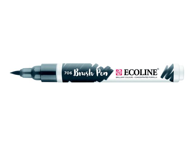 TALENS ECOLINE BRUSH PEN GRAU DUNKEL 1