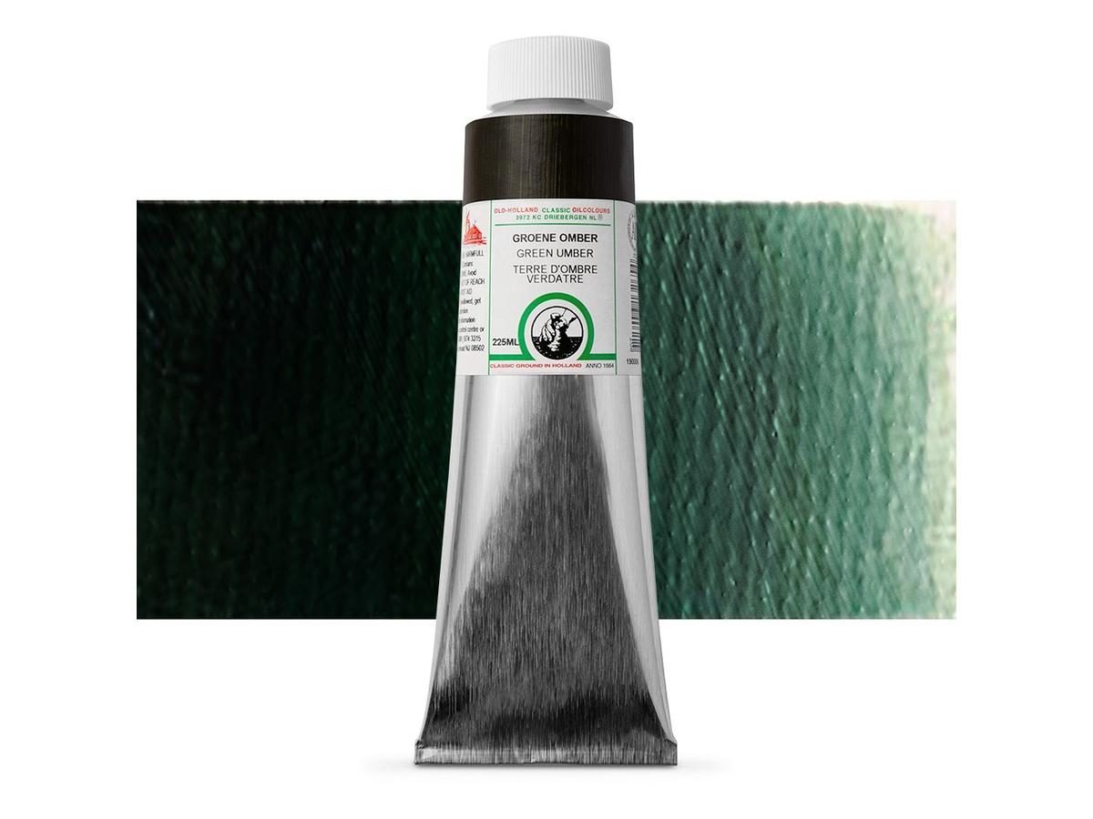 OLD HOLLAND ÖLFARBE A310 225ML GREEN UMBER 1