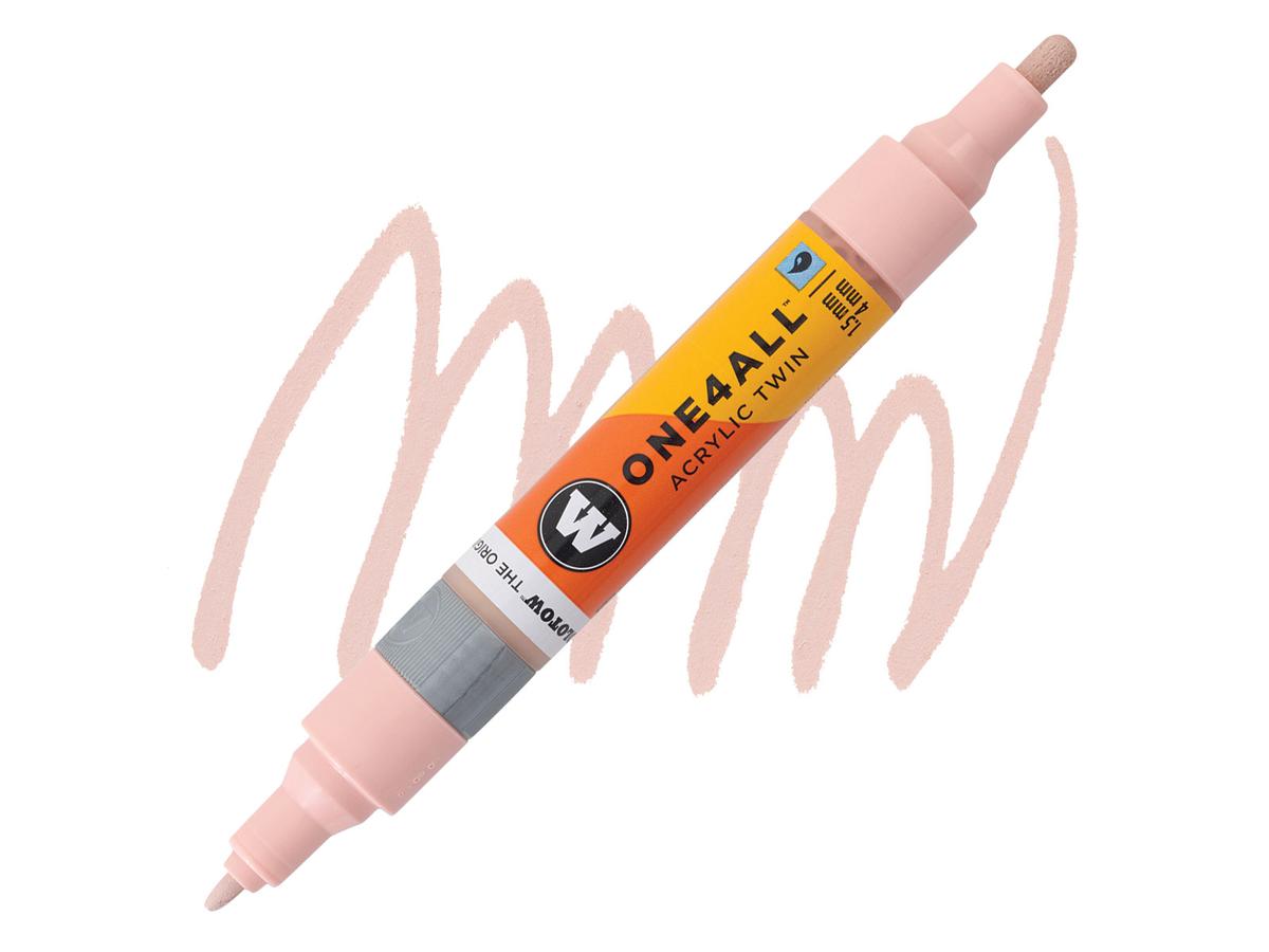 MOLOTOW ONE4ALL TWIN MARKER 207 1,5-4MM SKIN PASTEL 1