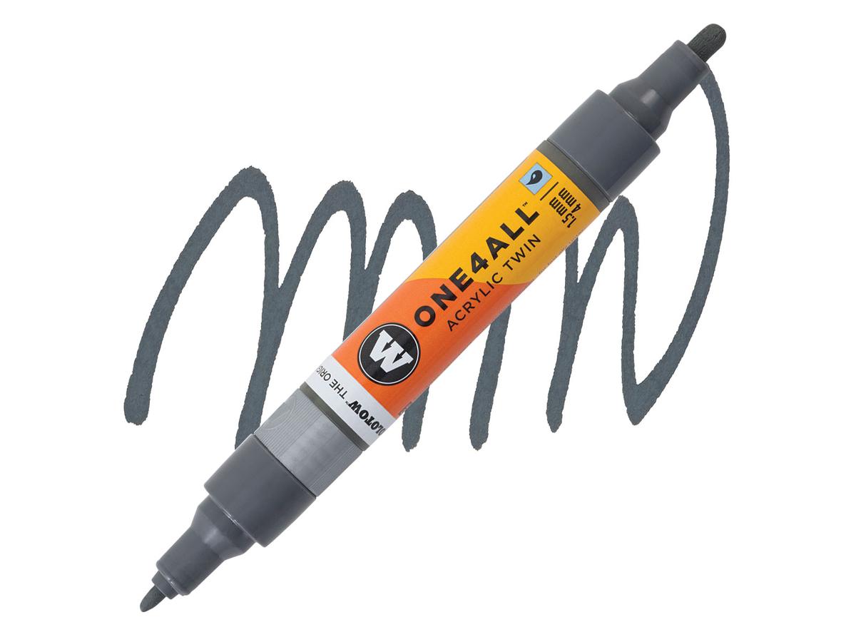 MOLOTOW ONE4ALL TWIN MARKER 238 1,5-4MM GREY BLUE DARK 1