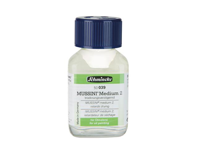 SCHMINCKE MUSSINI MEDIUM 2 60ML TROCKNUNGSVERZÖGERNDES MALMITTEL 1