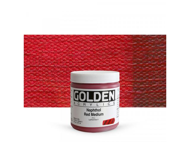 GOLDEN HEAVY BODY 237ML 1220 S5 NAPHTHOL RED MEDIUM 1