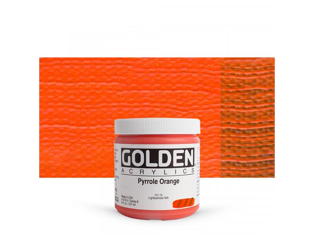 GOLDEN HEAVY BODY 237ML 1276 S8 PYRROLE ORANGE 1
