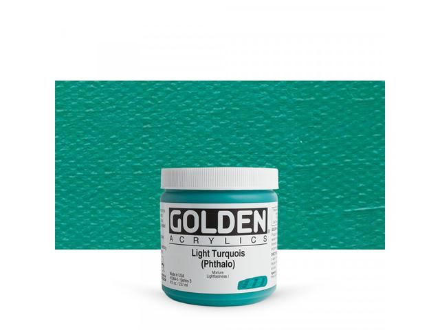 GOLDEN HEAVY BODY 237ML 1564 S3 LIGHT TURQUOIS (PHTHALO) 1