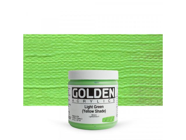 GOLDEN HEAVY BODY 237ML 1560 S3 LIGHT GREEN YELLOW SHADE 1