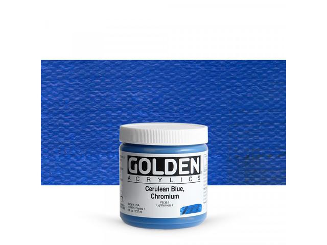 GOLDEN HEAVY BODY 237ML 1050 S7 CERULEAN BLUE, CHROMIUM 1