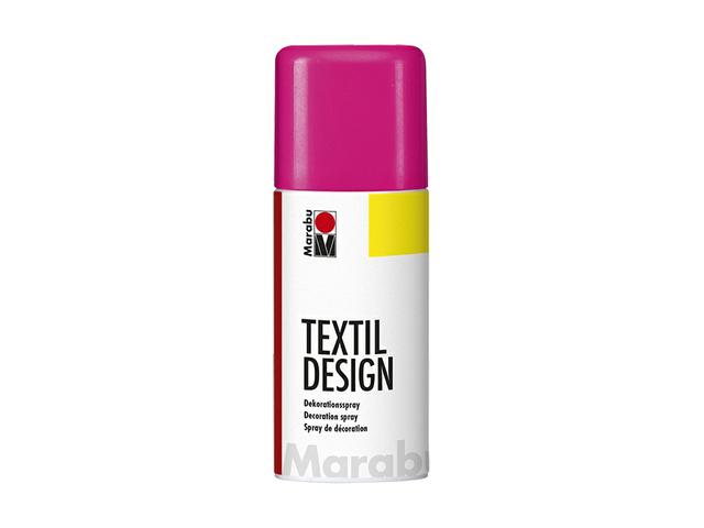 MARABU TEXTIL DESIGN SPRÜHFARBE 150ML 334 NEON-ROSA 1