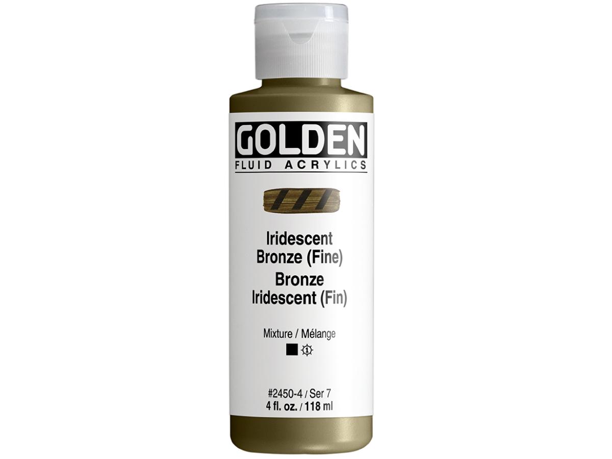 GOLDEN FLUID ACRYL 119ML S7 450 BRONZE IRIS. (FEIN) 1