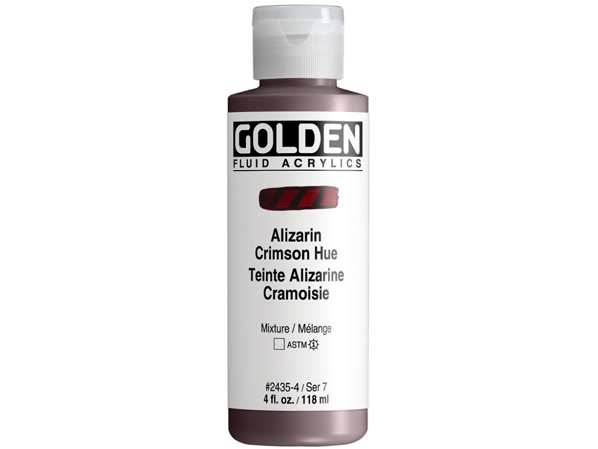 GOLDEN FLUID ACRYL 119ML S7 435 HIST. ALIZARINKARMESIN 1