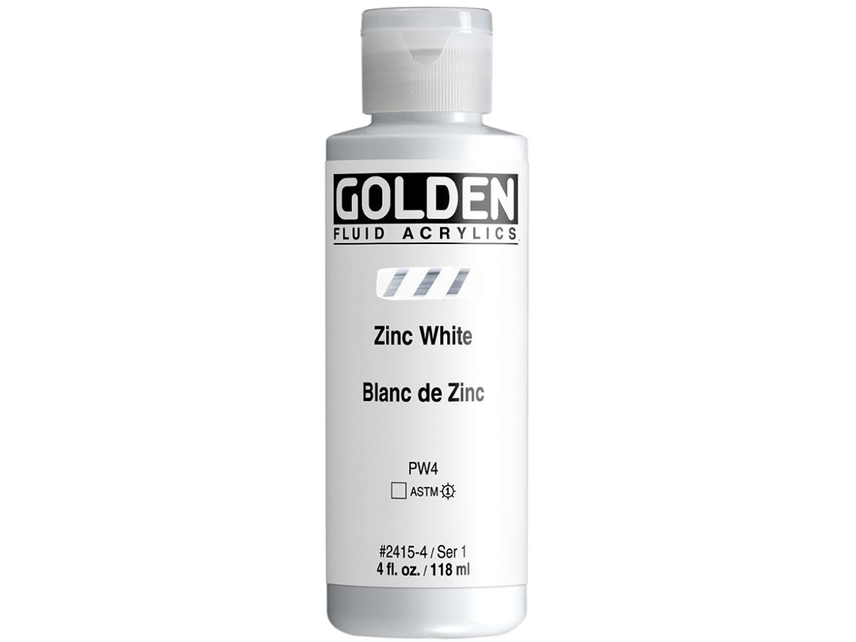 GOLDEN FLUID ACRYL 119ML S1 415 ZINKWEIß 1