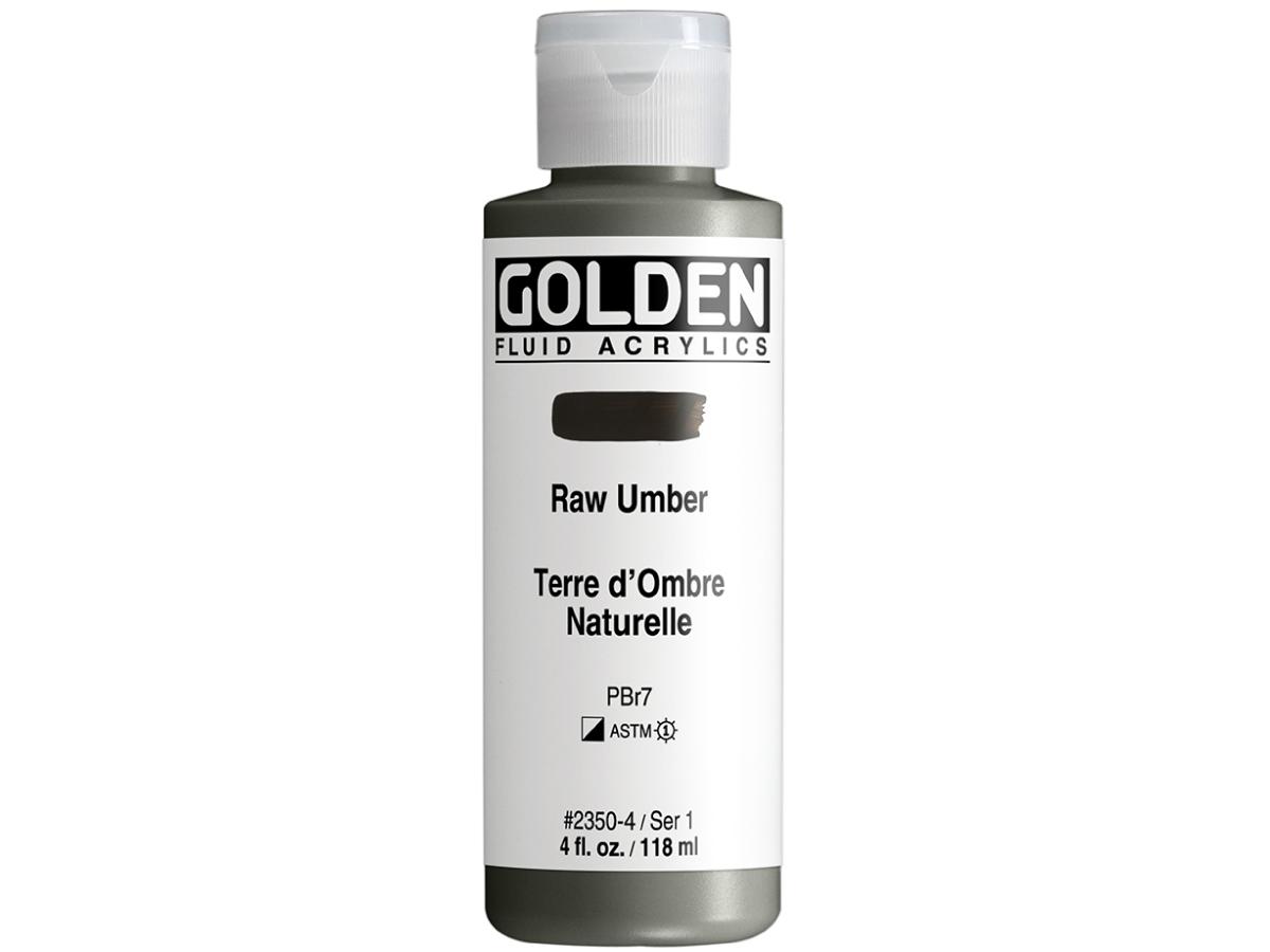 GOLDEN FLUID ACRYL 119ML S1 350 UMBRA NATUR 1