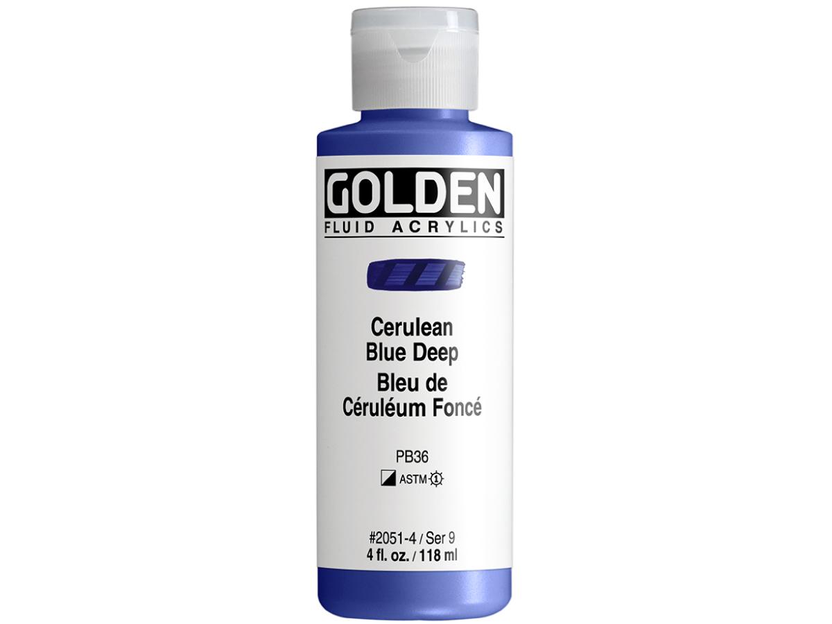 GOLDEN FLUID ACRYL 119ML S9 051 CÖLINBLAU TIEF 1
