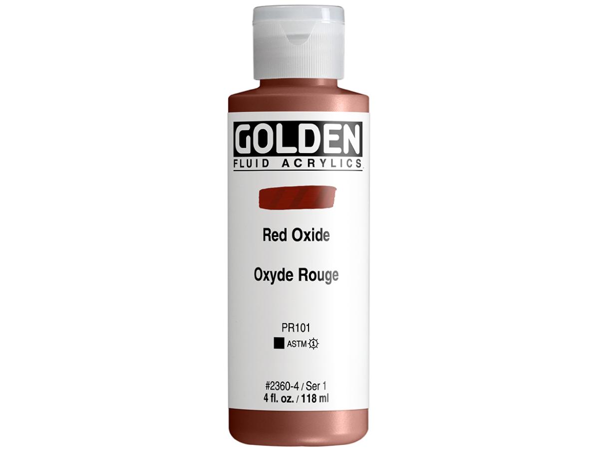 GOLDEN FLUID ACRYL 119ML S1 360 OXIDROT 1