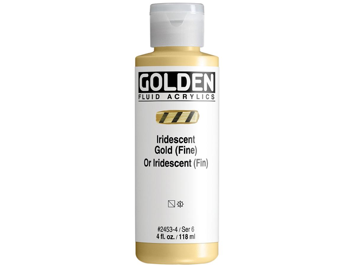 GOLDEN FLUID ACRYL 119ML S6 453 GOLD IRIS. (FEIN) 1