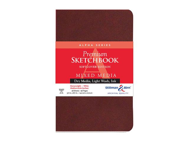 STILLMAN & BIRN ALPHA SOFTCOVER 14,0X21,6CM PORTRAIT 150 GRAMM 1