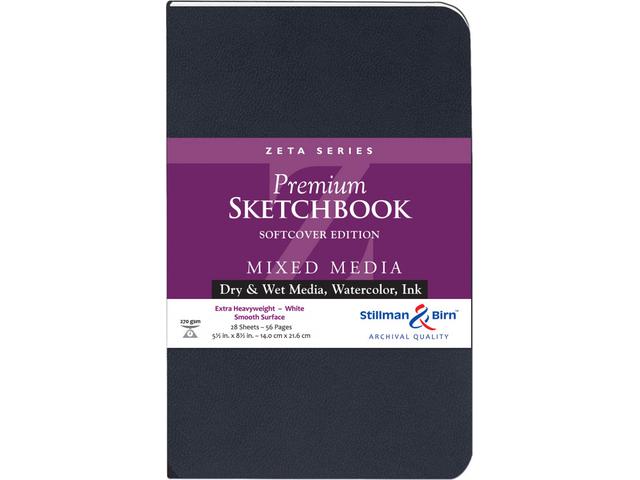 STILLMAN & BIRN ZETA SOFTCOVER 14,0X21,6CM PORTRAIT 270 GRAMM 1