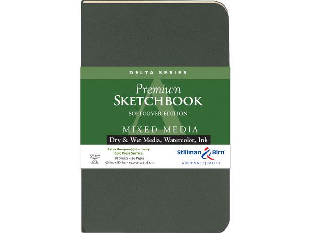 STILLMAN & BIRN DELTA SOFTCOVER 14,0X21,6CM PORTRAIT 270GRAM 1