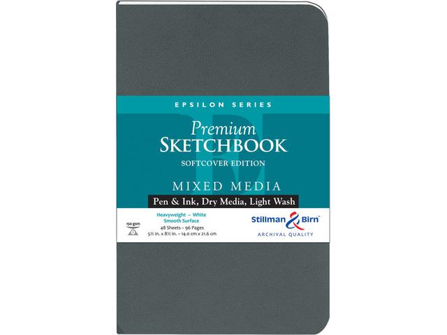 STILLMAN & BIRN EPSILON SOFTCOVER 14,0X21,6CM PORTRAIT 150 GRAMM 1