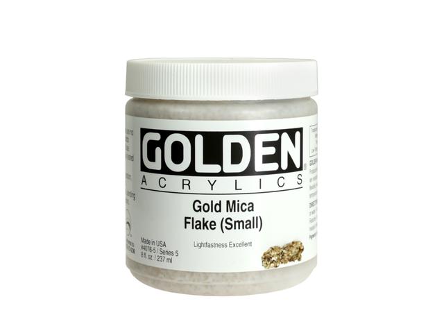 GOLDEN HEAVY BODY 237ML 4076 S5 GOLD MICA FLAKE (SMALL) 1