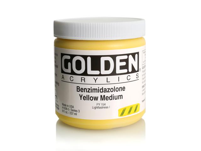GOLDEN HEAVY BODY 237ML 1008 S3 BENZIMIDAZOLONE YELLOW MEDIUM 1