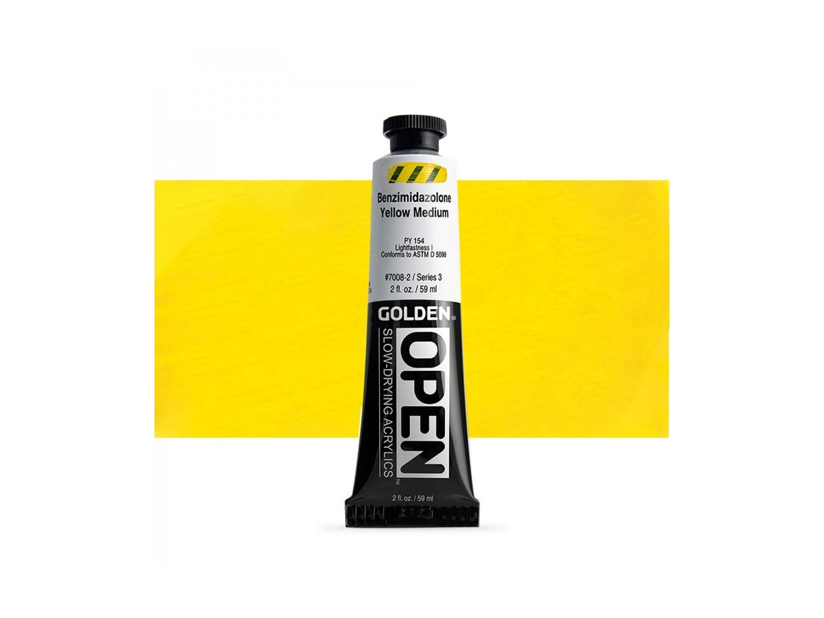 GOLDEN OPEN 59ML 7008 BENZIMIDALOZONE YELLOW MEDIUM 1