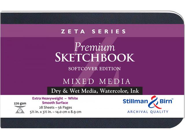 STILLMAN & BIRN ZETA SOFTCOVER 14,0X08,9CM LANDSCAPE 270 GRAMM 1