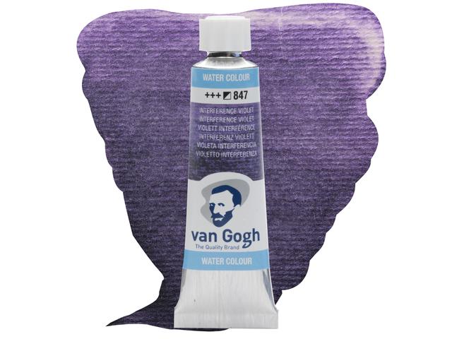 VAN GOGH AQUARELLFARBE 10ML S2 847 INTERFERENZ VIOLETT 1