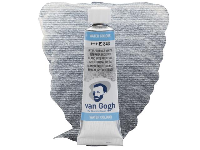 VAN GOGH AQUARELLFARBE 10ML S2 843 INTERFERENZ WEIß 1