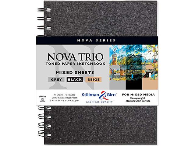 STILLMAN & BIRN NOVA TRIO SOFTCOVER 15,2X20,3CM PORTAIT 150G 1