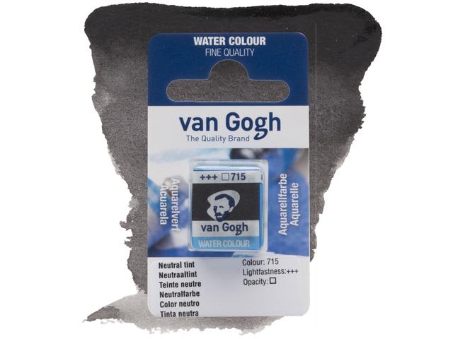 VAN GOGH AQUARELL 1/2 NÄPFCHEN 715 NEUTRALFARBE 1