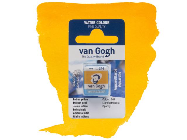 VAN GOGH AQUARELL 1/2 NÄPFCHEN 244 INDISCHGELB 1