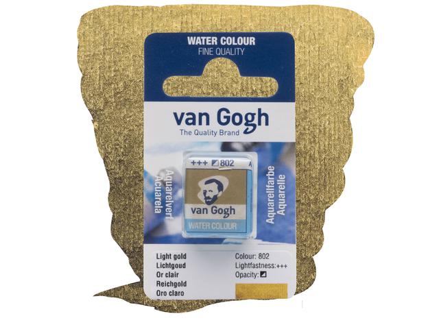 VAN GOGH AQUAREL 1/2NAPJE 802 LICHT GOUD 1
