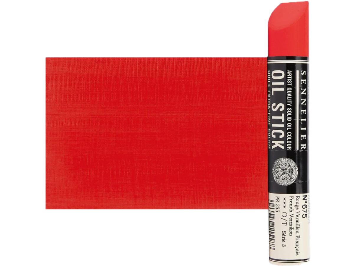 SENNELIER ÖL-STICK 38ML S3 ZINNOBERROT 675 1
