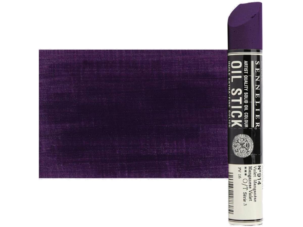SENNELIER ÖL-STICK 38ML S3 MANGANVIOLETT 914 1