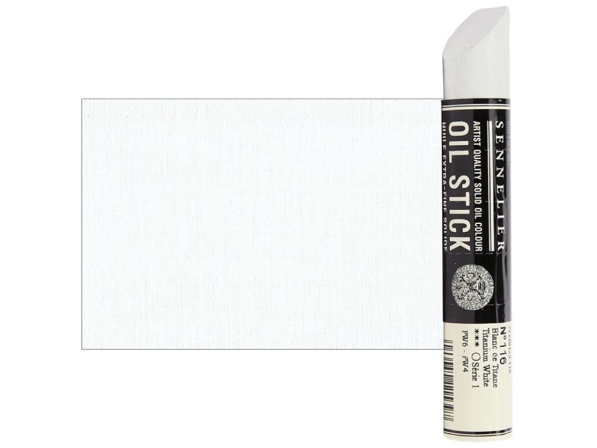 SENNELIER ÖL-STICK 38ML S1 TITANWEISS 116 1