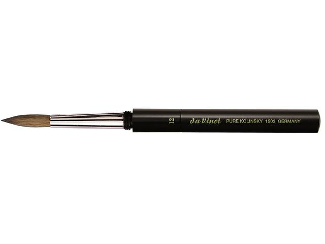 DA VINCI KOLINSKY REISEPINSEL 1503 RUND NR. 12 1
