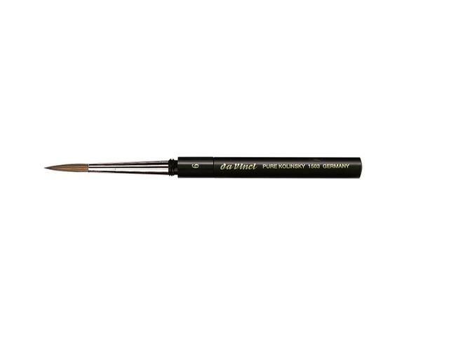 DA VINCI KOLINSKY REISEPINSEL 1503 RUND NR.6 1