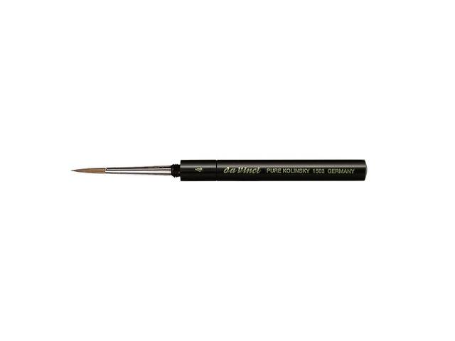 DA VINCI KOLINSKY REISEPINSEL 1503 RUND NR. 4 1