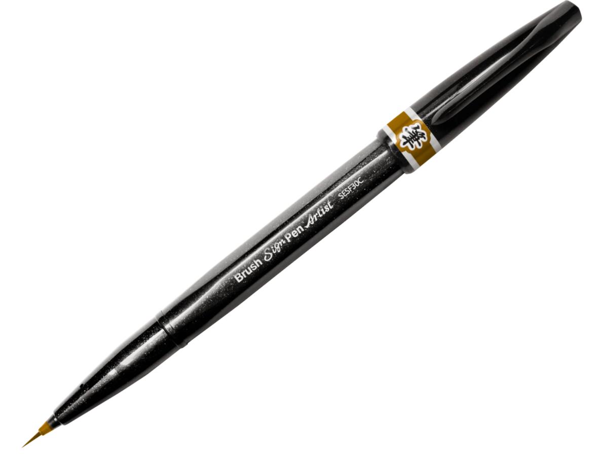 PENTEL BRUSH SIGN PEN ARTIST BRAUN 1
