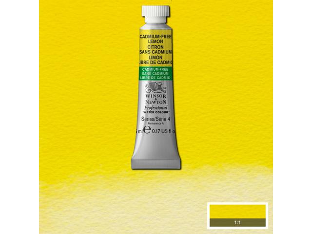 WINSOR & NEWTON AQUARELLFARBE 5ML 898 KADMIUMFREI ZITRON 1