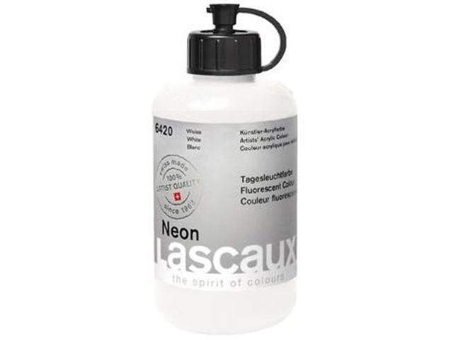 LASCAUX NEON ACRYL 85ML WEISS 1